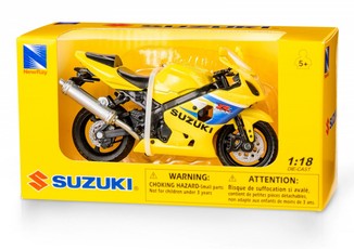 Motociklas SUZUKI GSX R600 1:18