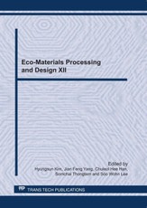 Eco-Materials Processing and Design XII