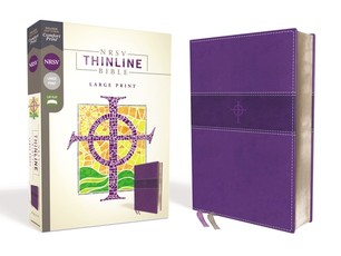Nrsv, Thinline Bible, Large Print, Leathersoft, Purple, Comfort Print