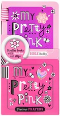 Shiny Vinyl Stroller Books - Pink