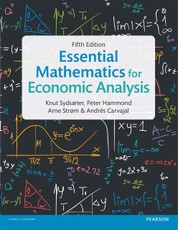 Essential Mathematics for Economic Analysis