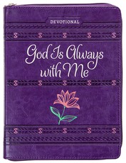 God Is Always with Me Ziparound Devotional