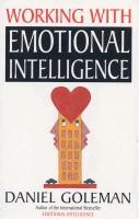 Working with Emotional Intelligence