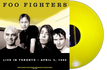 Vinilinė plokštelė LP FOO FIGHTERS „Live In Toronto 1996“ (Yellow Vinyl) (LP)