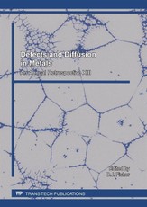 Defects and Diffusion in Metals XIII