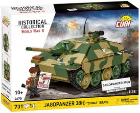 Konstruktorių rinkinys Jagdpanzer 38t Brave, 731 detalių