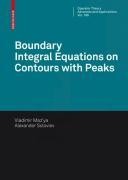 Boundary Integral Equations on Contours with Peaks