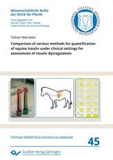 Comparison of various methods for quantification of equine insulin under clinical settings for assessment of insulin dysregulation