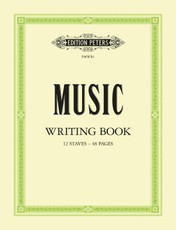 Peters Music Writing Book