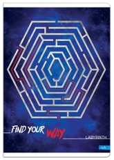 Sąsiuvinis A5 80lap 70g lang LABYRINTH