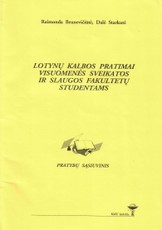 Lotynų kalbos pratimai visuomenės sveikatos ir slaugos fakultetų studentams