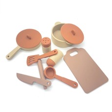 Silikoninis žaislų rinkinys „Virtuvės įrankiai“