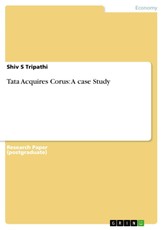 Tata Acquires Corus: A case Study