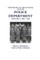 The History of the Decatur, Illinois Police Department