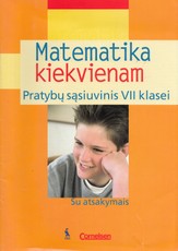 Matematika kiekvienam. Pratybų sąsiuvinys VII klasei. Su atsakymais