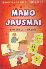 Mano jausmai. Ugdomasis žaidimas 3 - 4 metų vaikams