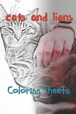 Cat and Lion Coloring Sheets