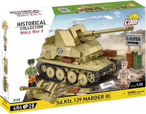 Konstruktorių rinkinys Sd.Kfz. Marder III – 486 detalių