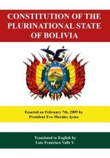 Constitution of the Plurinational State of Bolivia