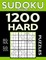 Sudoku Book 1,200 Hard Puzzles