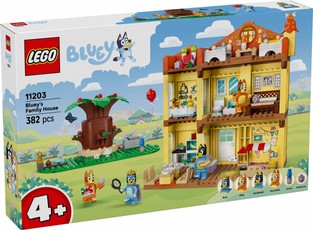 Mūriniai žaislai "Bluey" 11203 Bluey šeimos namas
