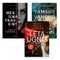 Paula Hawkins 3 knygų rinkinys: Tamsus vanduo + Mergina traukiny + Lėta ugnis