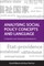 Analysing Social Policy Concepts and Language