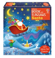 Taplin, S: Usborne Book and 3 Jigsaws: Santa