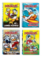 Donaldas tavo kišenėje: Aš - laimės kūdikis! + Nuotykių ieškotojai + Šlovingi žygiai + Rankas aukštyn