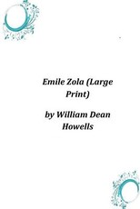 Emile Zola (Large Print)
