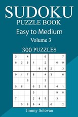 300 Easy to Medium Sudoku Puzzle Book