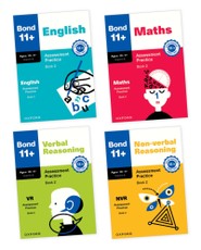 Bond 11+ Assessment Practice Age 10-11+ Book 2 Pack