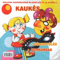 Kaukės. Spalvink ir spręsk