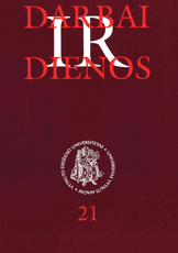 Darbai ir dienos 21. Karų Lietuva