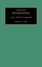 Advances in Accounting