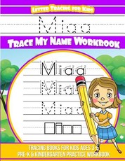 Miaa Letter Tracing for Kids Trace my Name Workbook