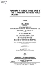 Department of Veterans Affairs leases