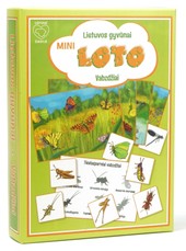 Žaidimas „Mini Loto Vabzdžiai“