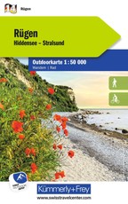 Kümmerly+Frey Outdoorkarte Deutschland 14 Rügen 1:50.000