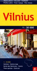 Vilnius. Miesto planas. M 1:30 000