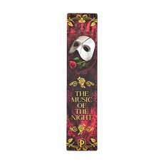 Masked Melody Bookmark, Andrew Lloyd Webber Collection by Paperblanks (Phantom of the Opera)