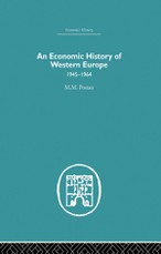 Postan, M: Economic History of Western Europe 1945-1964