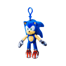 SONIC Prisegamas pliušinis herojus, 15 cm
