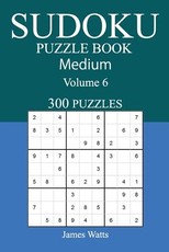 300 Medium Sudoku Puzzle Book