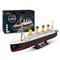 CUBICFUN 3D dėlionė su LED apšvietimu „Titanic“