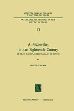 A Medievalist in the Eighteenth Century