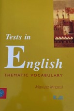 Tests in English thematic vocabulary