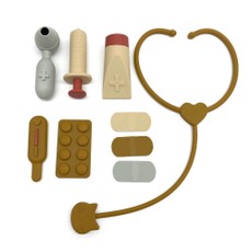 Silikoninis žaislų rinkinys „Gydytojas“