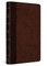 ESV Large Print Thinline Reference Bible (Trutone, Brown/Walnut, Timeless Design)