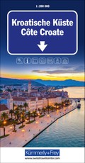 Kümmerly+Frey Strassenkarte Kroatische Küste 1:200.000